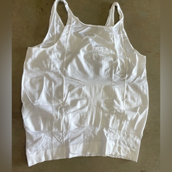 Compression &  Body Support Men’s Undershirt White - BeautyCo - Picture 9 of 10